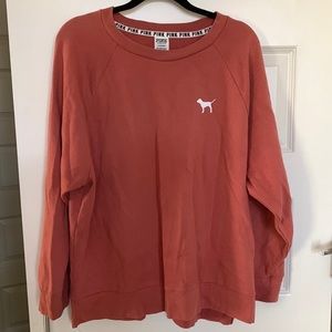 VS Pink scoop neck sweater